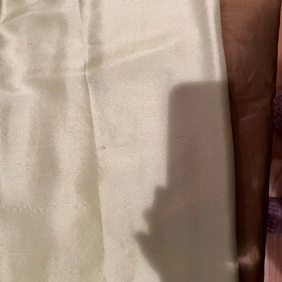 August Silk size 12 lime green / silk cropped tapered front zip pant NWT - Picture 6 of 11